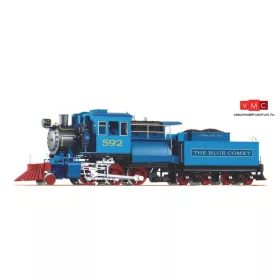   Piko 38241 Amerikai szerkocsis gőzmozdony 2-6-0 Camelback, Loco Blue Comet & Tender - Sound és füst (G)