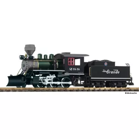   Piko 38270 Amerikai gőzmozdony Mogul, D&RGW 15 Years PAM, RC (G) - Sound + füst