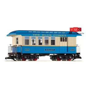   Piko 38622 Amerikai négytengelyes személykocsi poggyásztérrel CNJ, Blue Comet 300 Halley (G)