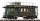 Piko 38666 Amerikai négytengelyes tehervonati poggyászkocsi (Caboose), SF (G)