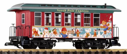 Piko 38669 Amerikai négytengelyes személykocsi, North Pole Express, Wagen 1 (G)