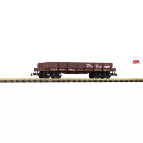 Piko 38736 Amerikai alacsony oldalfalú négytengelyes teherkocsi, D&RGW (G)