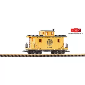 Piko 38833 Amerikai tehervonati négytengelyes kísérőkocsi (Caboose), sárga D&RGW (G)