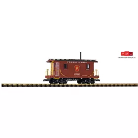 Piko 38863 Amerikai négytengelyes tehervonati kísérőkocsi (Caboose), PRR (G)