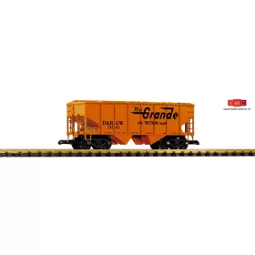 Piko 38869 Amerikai önürítős négytengelyes teherkocsi, zárt tetővel, D&RGW (G)