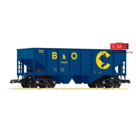 Piko 38882 Amerikai négytengelyes önürítős teherkocsi, Chessie B&O (G)