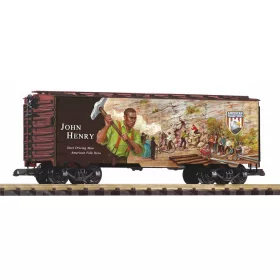   Piko 38941 Amerikai négytengelyes fedett teherkocsi, John Henry (G)