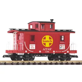   Piko 38945 Amerikai négytengelyes tehervonati kísérőkocsi (Caboose), SF (G)