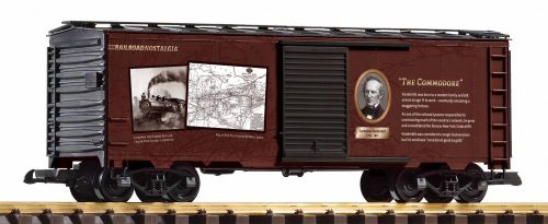Piko 38962 Amerikai négytengelyes fedett teherkocsi, Railroad Nostalgia #1 (G)