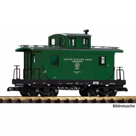   Piko 38970 Amerikai négytengelyes tehervonati kísérőkocsi (Caboose), USATC (G)