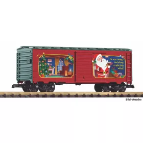   Piko 38975 Amerikai fedett négytengelyes teherkocsi, Weihnachtswagen 2025 (G)