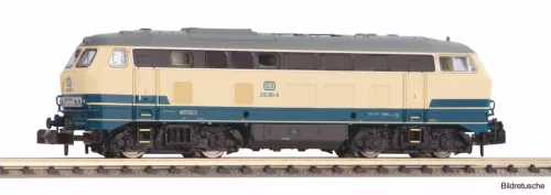 Piko 40533 Dízelmozdony BR 216, bézs/kék, DB (E4) (N) - Sound