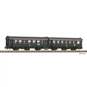   Piko 40764 Személykocsi-pár, háromtengelyes Umbauwagen, B3yg & B3yg, 2. osztály, DB (E4) (N)