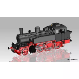 Piko 50745 Gőzmozdony BR 91, DRG (E2) (H0) - AC / Sound