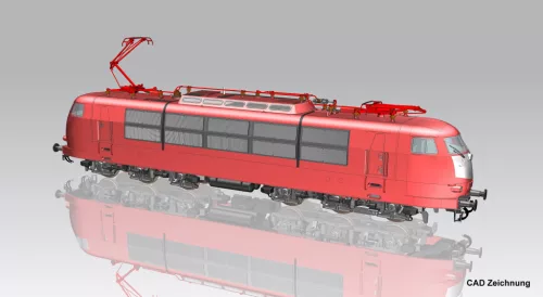 Piko 51695 Villanymozdony BR 103, hosszú, orientvörös, DB-AG (E5) (H0)