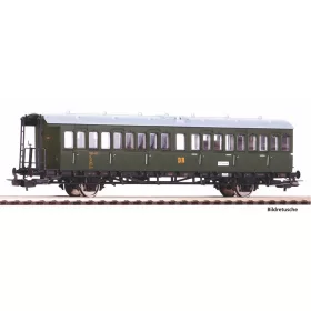   Piko 53193 Oldalfellépős személykocsi, Sachsenwagen, egy oldalt nyitott peronos, Bp, DR (E3) (H0) - második pályaszám