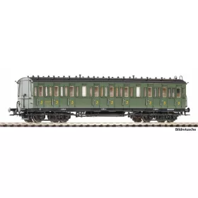   Piko 53329 Oldalfellépős személykocsi, négytengelyes 3. osztály, SNCF (E3) (H0)