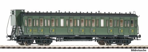 Piko 53337 Oldalfellépős személykocsi fékházzal, négytengelyes 3. osztály, SNCF (E3) (H0)