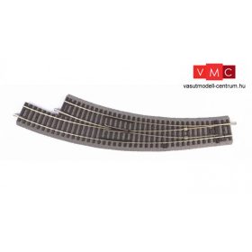 Piko 55428 Ágyazatos A-Gleis íves jobbos váltó, kézi, BWR-R3 (H0)