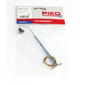 Piko 55752 Lámpa rácsos oszlopon, egykaros (H0)
