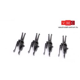 Piko 56046 Kuplung-Kurzkupplung, 4 db (H0)