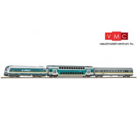   Piko 57139 Analóg kezdőkészlet: Személyvonat Herkules dízelmozdonnyal, ágyazatos ovál pályával (E6) (H0)