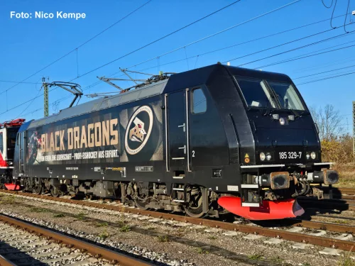 Piko 57877 Villanymozdony BR 185, Black Dragons (E6) (H0)