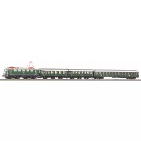   Piko 58145 Villanymozdony E41, Umbauwagen-pár + vezérlőkocsival, DB (E3) (H0) - AC