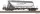 Piko 58439 Poranyagszállító négytengelyes silókocsi, Uacns, Ciments Calcia, SNCF (E5) (H0)