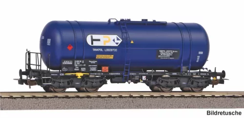Piko 58462 Tartálykocsi fékállással, négytengelyes (406 Ra) Zaes, CTL (E5) (H0)