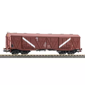   Piko 58473 Fedett négytengelyes teherkocsi, 401Ka, PKP (E4) (H0)