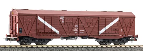 Piko 58473 Fedett négytengelyes teherkocsi, 401Ka, PKP (E4) (H0)