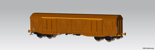 Piko 58474 Fedett négytengelyes teherkocsi, 401Ka, PKP (E5) (H0)