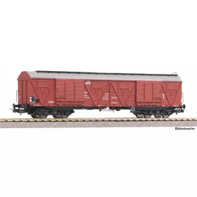   Piko 58475 Fedett négytengelyes teherkocsi, 401Ka, PKP (E4) (H0)
