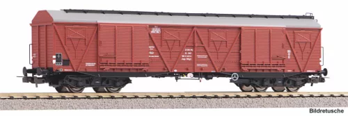 Piko 58475 Fedett négytengelyes teherkocsi, 401Ka, PKP (E4) (H0)