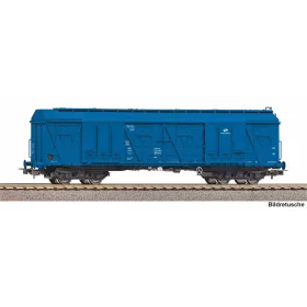   Piko 58476 Fedett négytengelyes teherkocsi, 401Ka, PKP (E6) (H0)