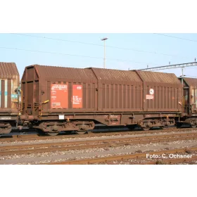   Piko 58481 Teleszkóptetős négytengelyes teherkocsi, SBB (E6) (H0)