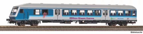 Piko 58528 Vezérlőkocsi, négytengelyes Wittenberger, 2. osztály, Maas-Wupper-Express GFF (E6) (H0)