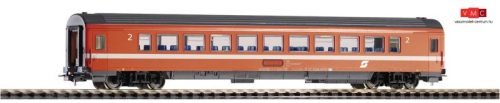 Piko 58660 Személykocsi, négytengelyes Eurofima 2. osztály, narancssárga, 1:100, ÖBB (E4) 