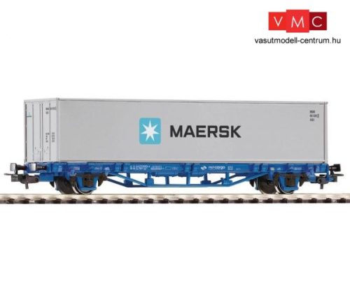 Piko 58743 Konténerszállító teherkocsi, 40 lábas konténerrel - MAERSK, PKP-Cargo (E6) (H0