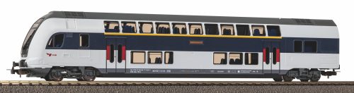 Piko 58817 Emeletes személykocsi, 1./2. osztály, 1:100, DSB (E6) (H0)