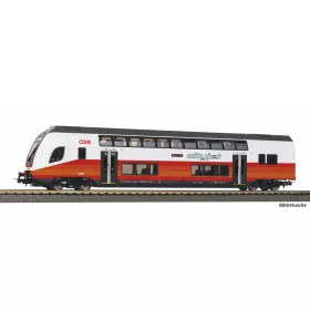   Piko 58819 Emeletes vezérlőkocsi, 2. osztály Cityjet, 1:100, ÖBB (E6) (H0)