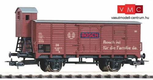 Piko 58940 Fedett teherkocsi fékházzal, Bosch, DB (E3) (H0)