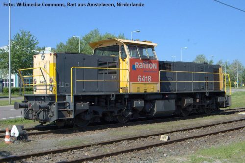 Piko 59167 Dízelmozdony Serie 6400 (G 1206), Railion Logistics NL (E6) (H0)