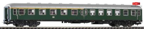 Piko 59685 Személykocsi, négytengelyes középajtós 1./2. osztály, zöld, DB (E3) (H0)