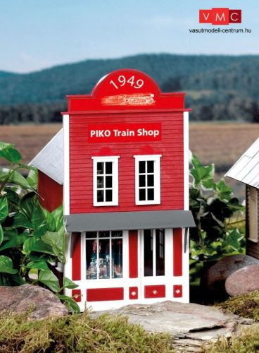 Piko 62705 Amerikai lakóház Piko vasútmodell bolttal (G) - Kész épület