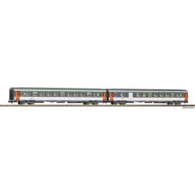   Piko 94506 Személykocsi-pár, négytengelyes Corail, 2. osztály+2. osztály/poggyász, SNCF (E4-5) (N)