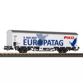 Piko 95742 Fedett teherkocsi, Europatag 2025 (H0)
