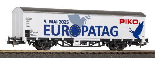 Piko 95742 Fedett teherkocsi, Europatag 2025 (H0)