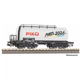   Piko 95756 Tartálykocsi, négytengelyes PIKO Jahreswagen 2026 (H0)